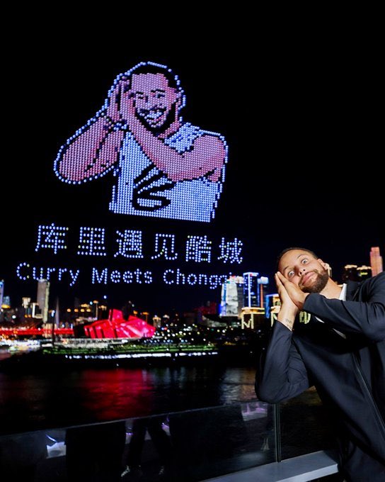 开云app下载-美网友震惊重庆无人机表演：中国已在22世纪！科比之后只有库里